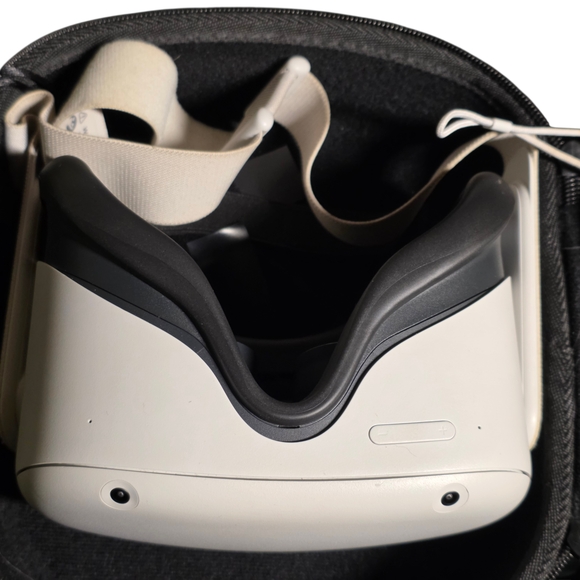 Oculus White VR Headset Full Kit 128GB Tested Functional - Picture 10 of 12